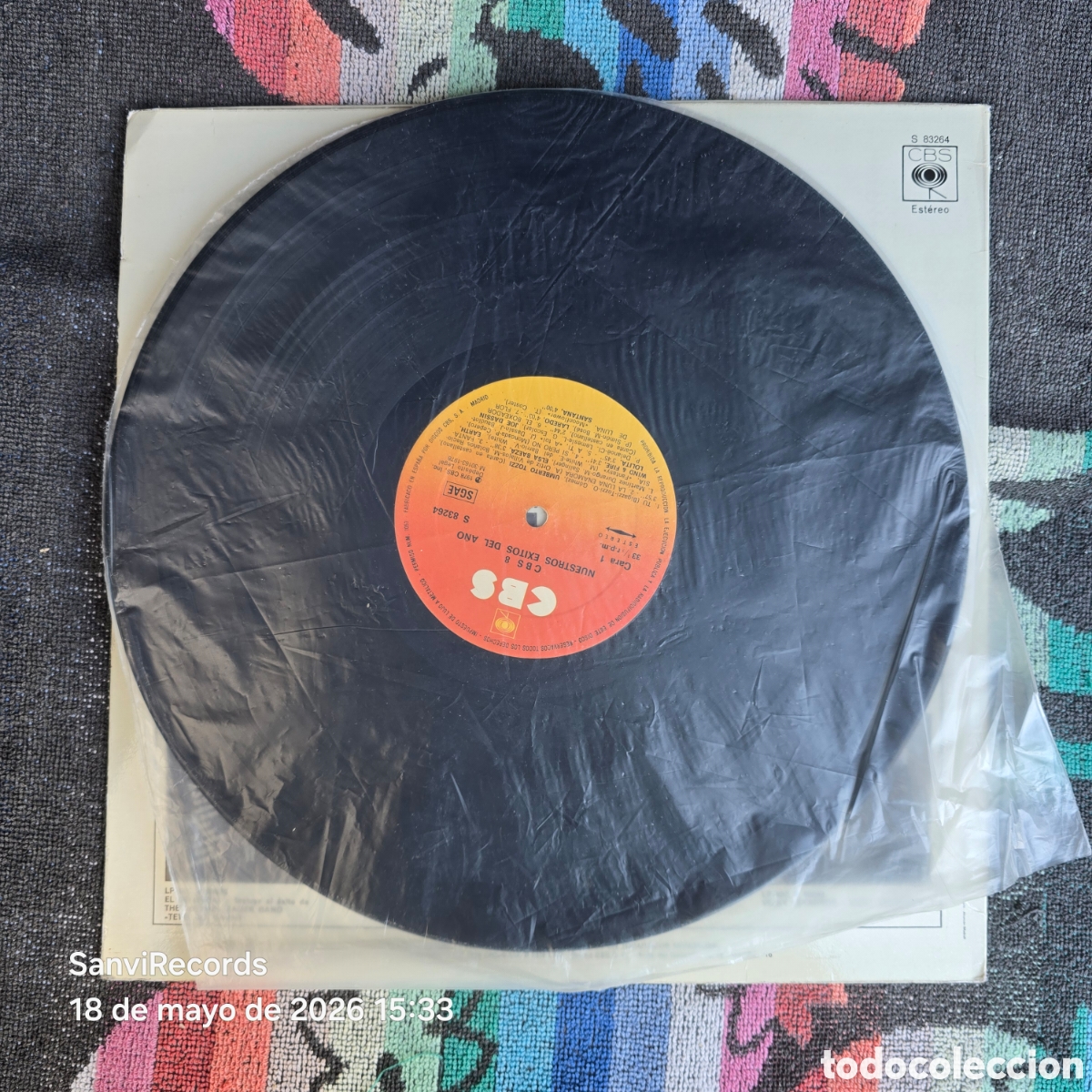 Discos de vinilo: [LP] CBS 8, NUESTROS &Eacute;XITOS DEL A&Ntilde;O (CBS) (1978) - Foto 3