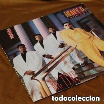 Disques de vinyle: Heavy D & The Boyz, Big Tyme. Up town Records, 1989. Edici&oacute;n USA.