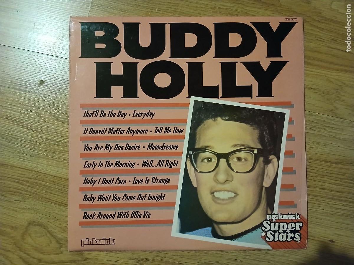 Discos de vinilo: Buddy Holly - Super stars (&Eacute;xitos) - Foto 1
