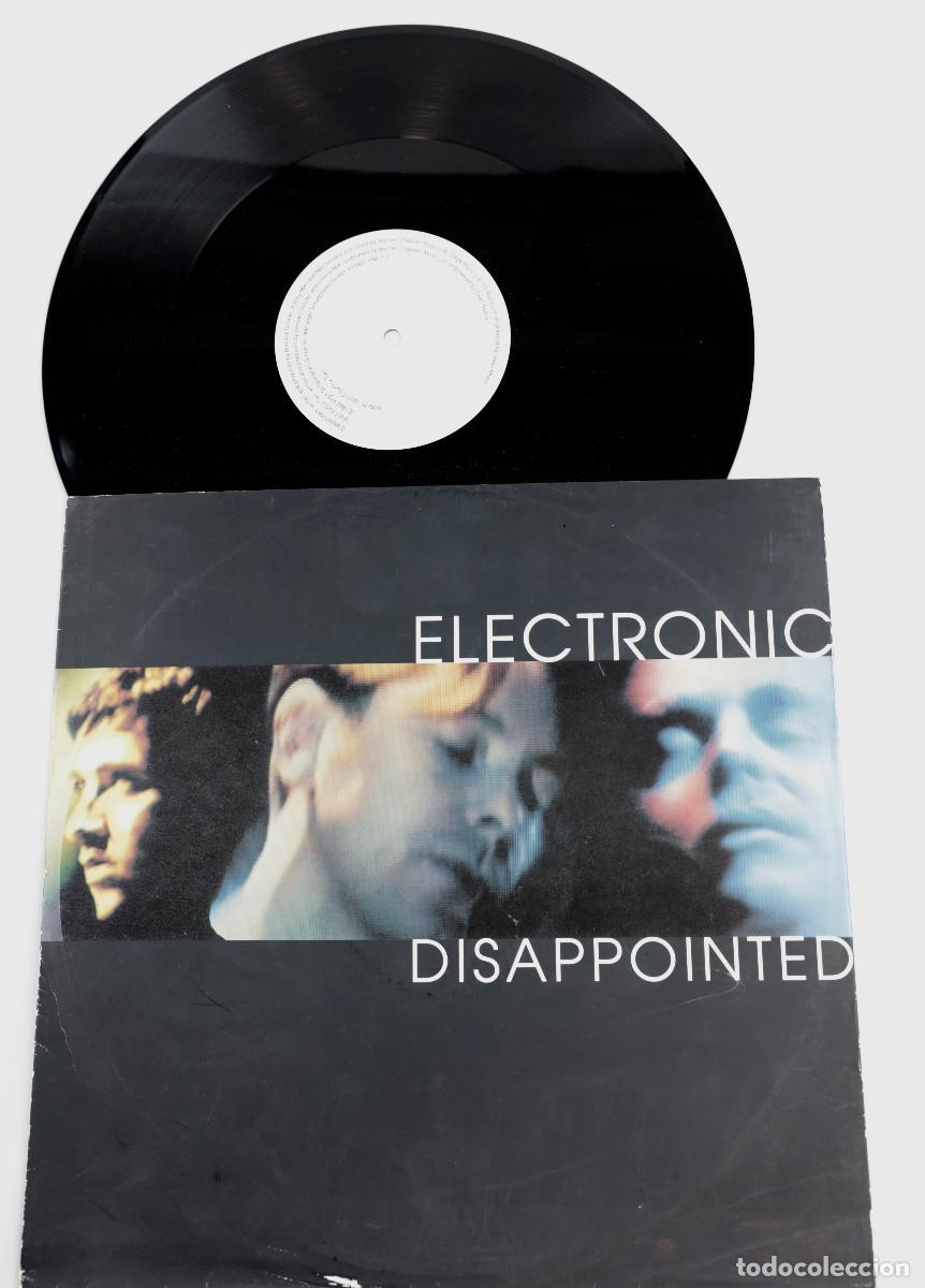 Discos de vinilo: ELECTRONIC - DISAPPOINTED. 1992. NEIL TENNANT, MAXI SINGLE.