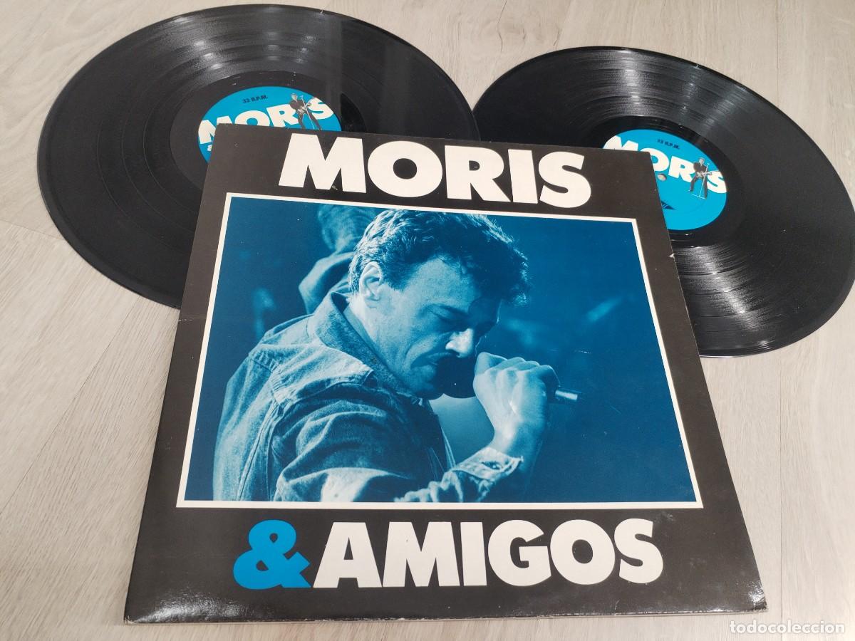 Discos de vinilo: MORIS - MORIS & AMIGOS .. 2 LP&acute;S - CARPETA ABIERTA DE TWINS - 1987 - COLABORAN CON EL GRANDES.