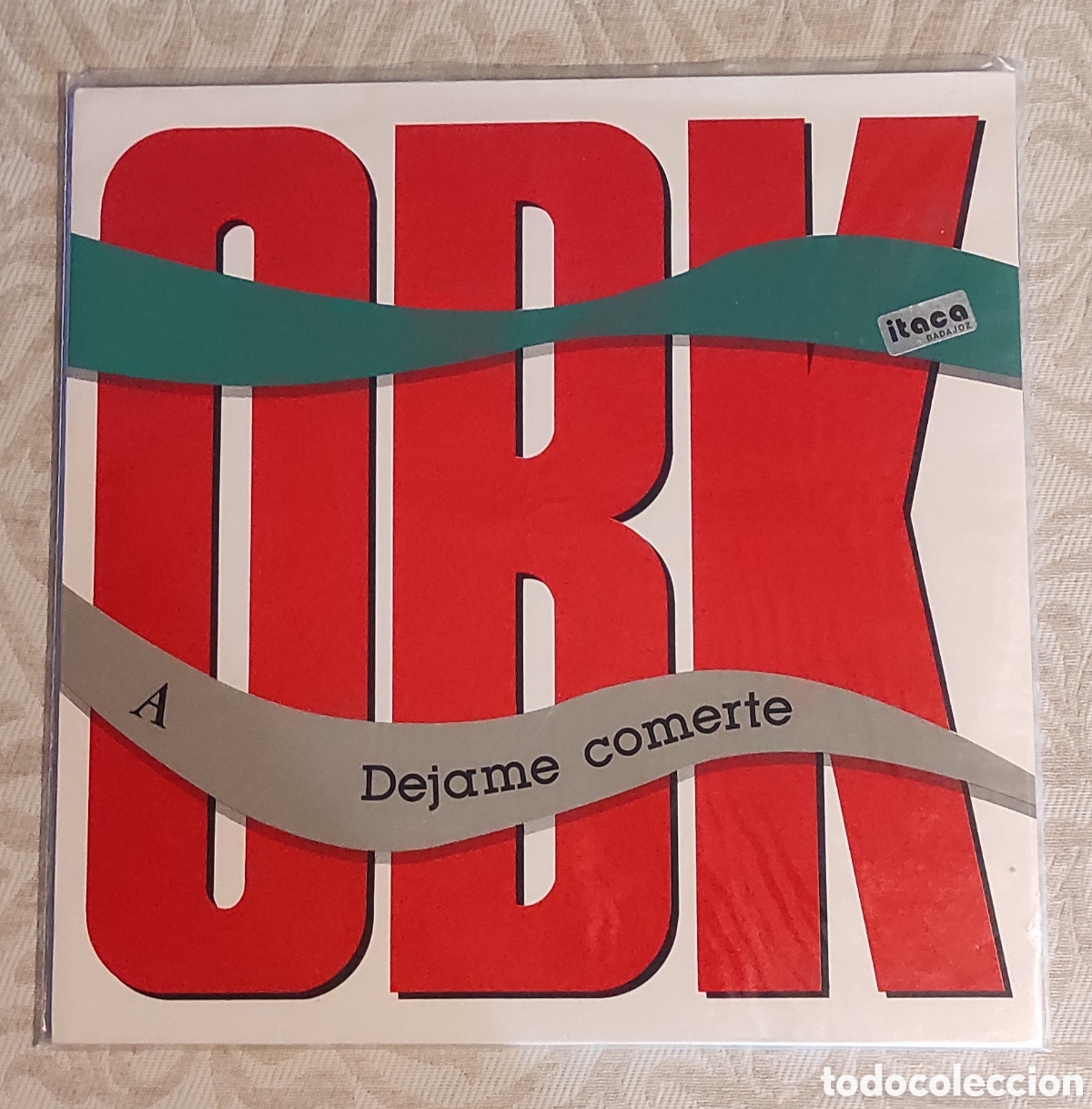 Vinyl-Schallplatten: VINILO OBK &rdquo; D&Eacute;JAME COMERTE&rdquo; &rdquo; OCULTA REALIDAD&rdquo; - MX - MUY BUEN ESTADO