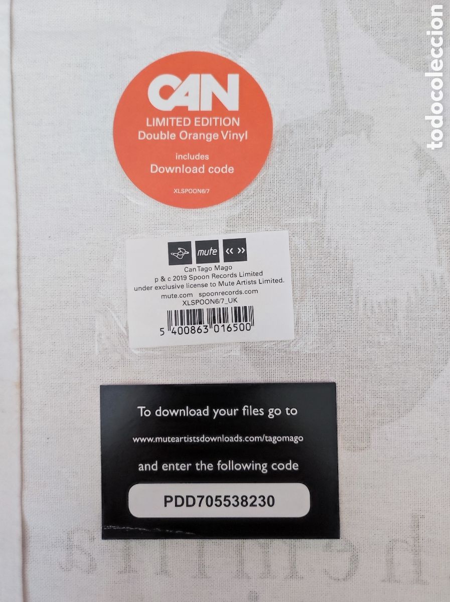 Discos de vinilo: CAN - TAGO MAGO (2019) - Foto 4