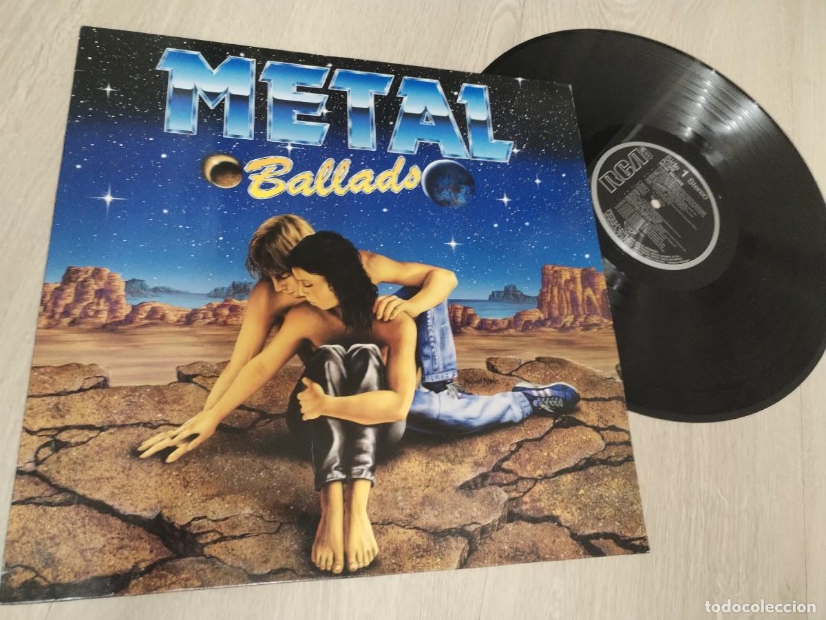 Disques de vinyle: METAL - BALLADS ..LP DE RCA - RECOPILATORIO DE LAS MEJORES BALADAS HARD ROCK HASTA 1988 - BUENO