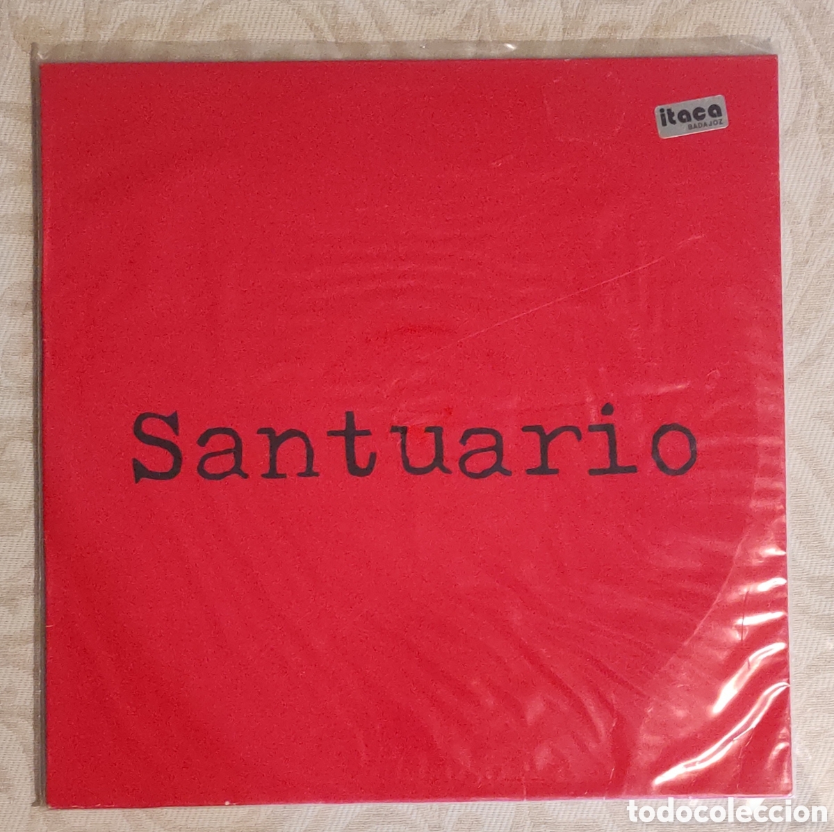 Discos de vinilo: VINILO SANTUARIO &rdquo;REMIX MAXI&rdquo; &rdquo;ACCAPELLA&rdquo; &rdquo;CLUB VERSI&Oacute;N&rdquo; &rdquo;RADIO VERSI&Oacute;N&rdquo; - MX 1993 - MUY BUEN ESTADO