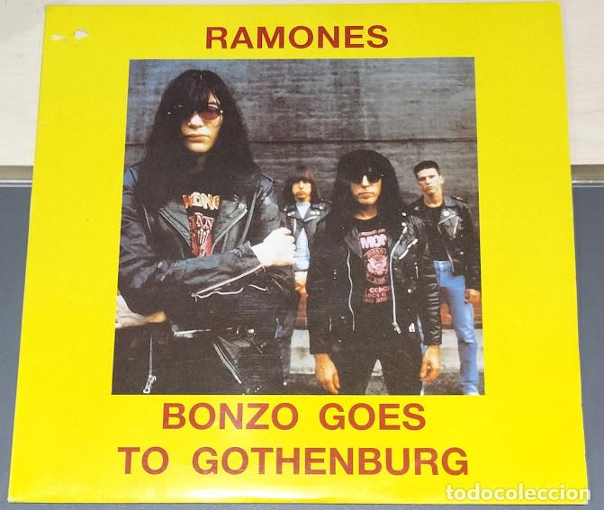 Discos de vinilo: Ramones - Bonzo Goes To Gothenburg - 2LP Pinhead Records ref. R 1990. Ed US 1990.