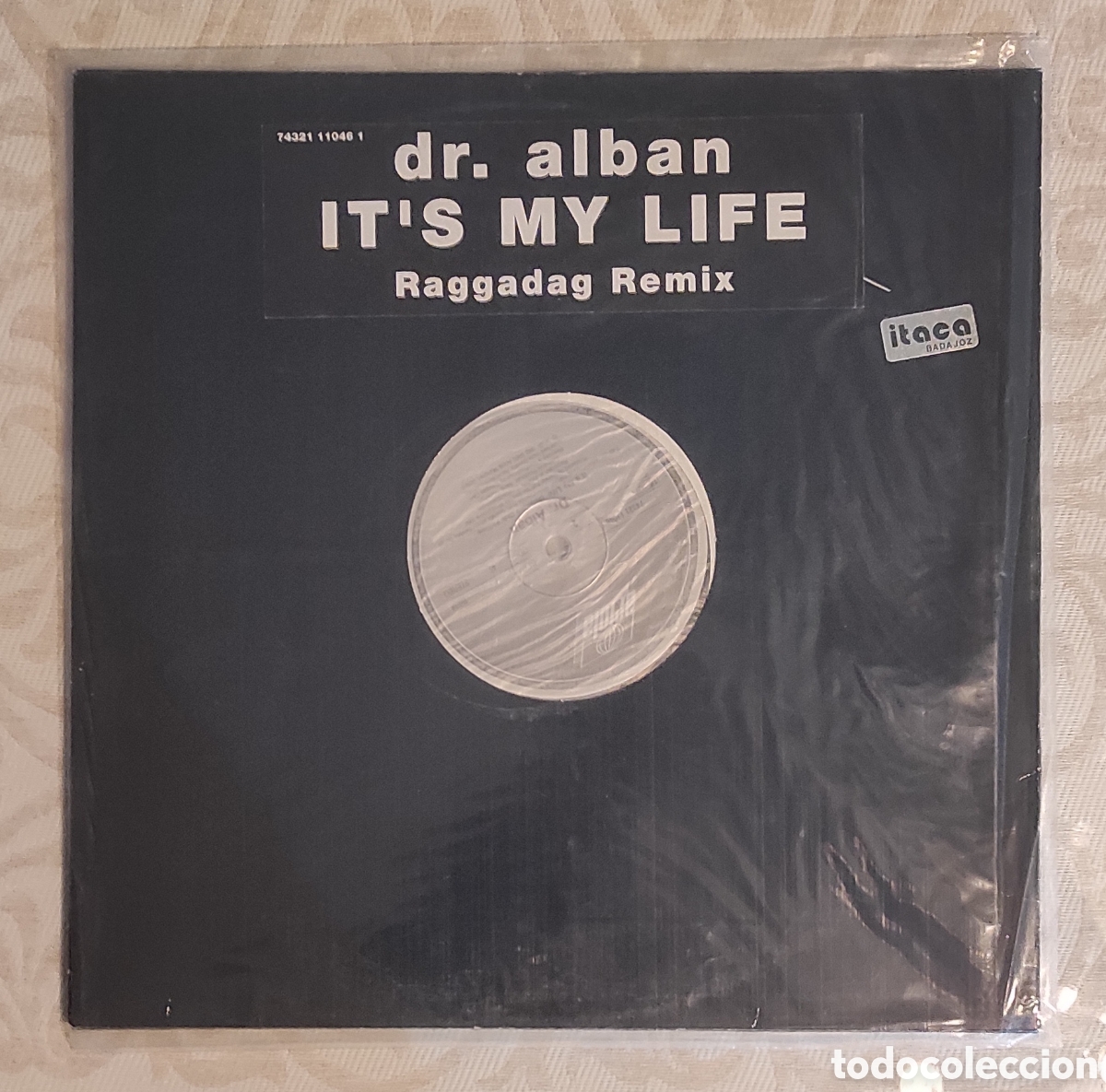Discos de vinilo: VINILO DR ALBAN &rdquo;IT'S MY LIFE&rdquo; RAGGADAG REMIX - MX 1992 - MUY BUEN ESTADO