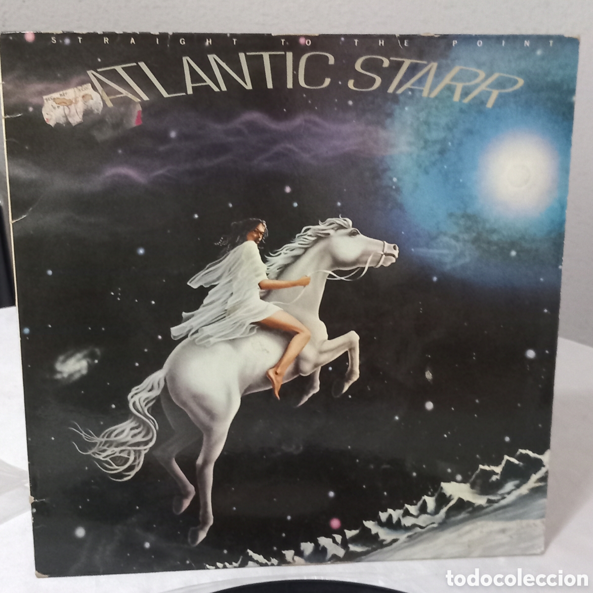 Discos de vinilo: Lp ATLANTIC STARR/STRAIGHT TO THE POINT(1979 SPAIN AM)VINILO COMO NUEVO