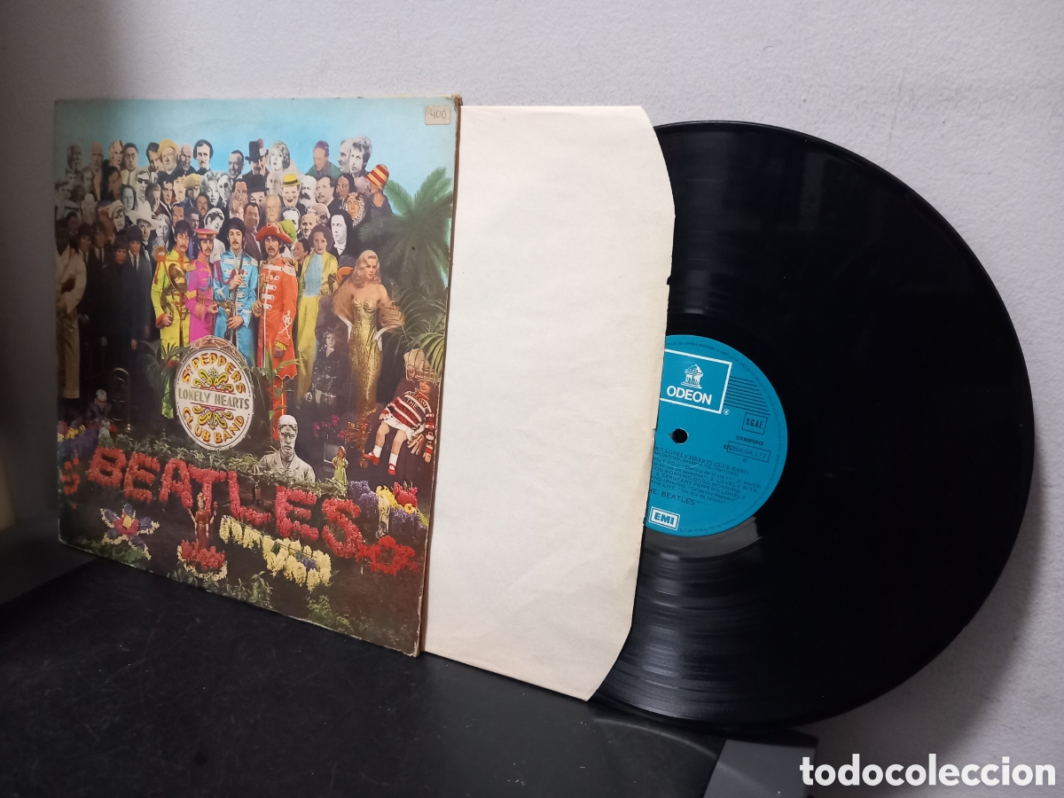 Discos de vinilo: ANTIGUO LP THE BEATLES SERGEANT PEPPER'S LONELY HEARTS CLUB BAND ORIGINAL