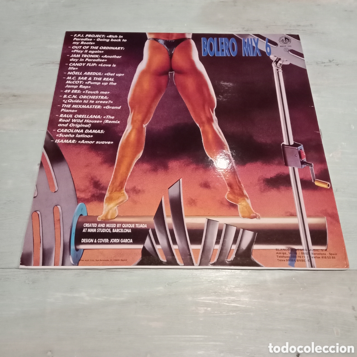 Discos de vinilo: VARIOS - BOLERO MIX 6 - LP - Foto 2