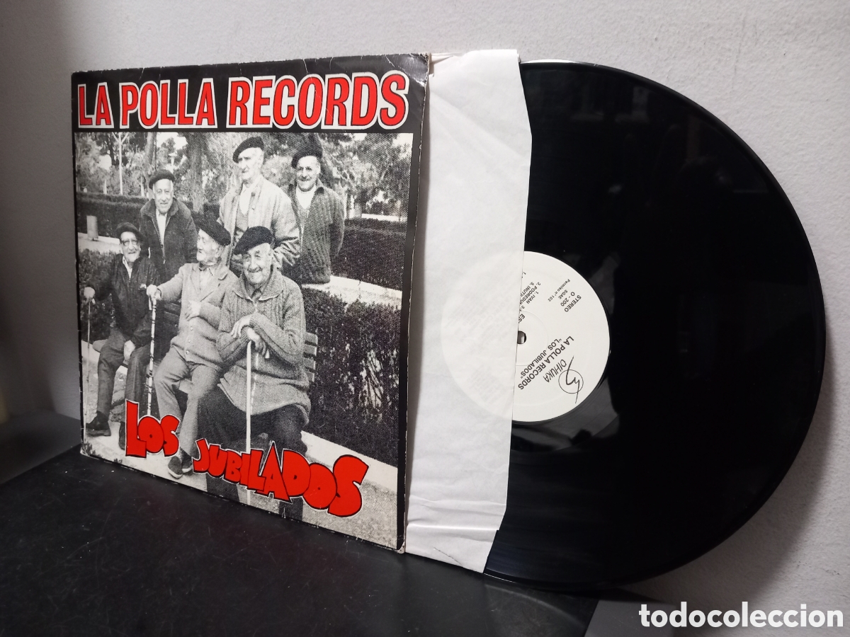Discos de vinilo: ANTIGUO LP LA POLLA RECORDS LOS JUBILADOS ORIGINAL