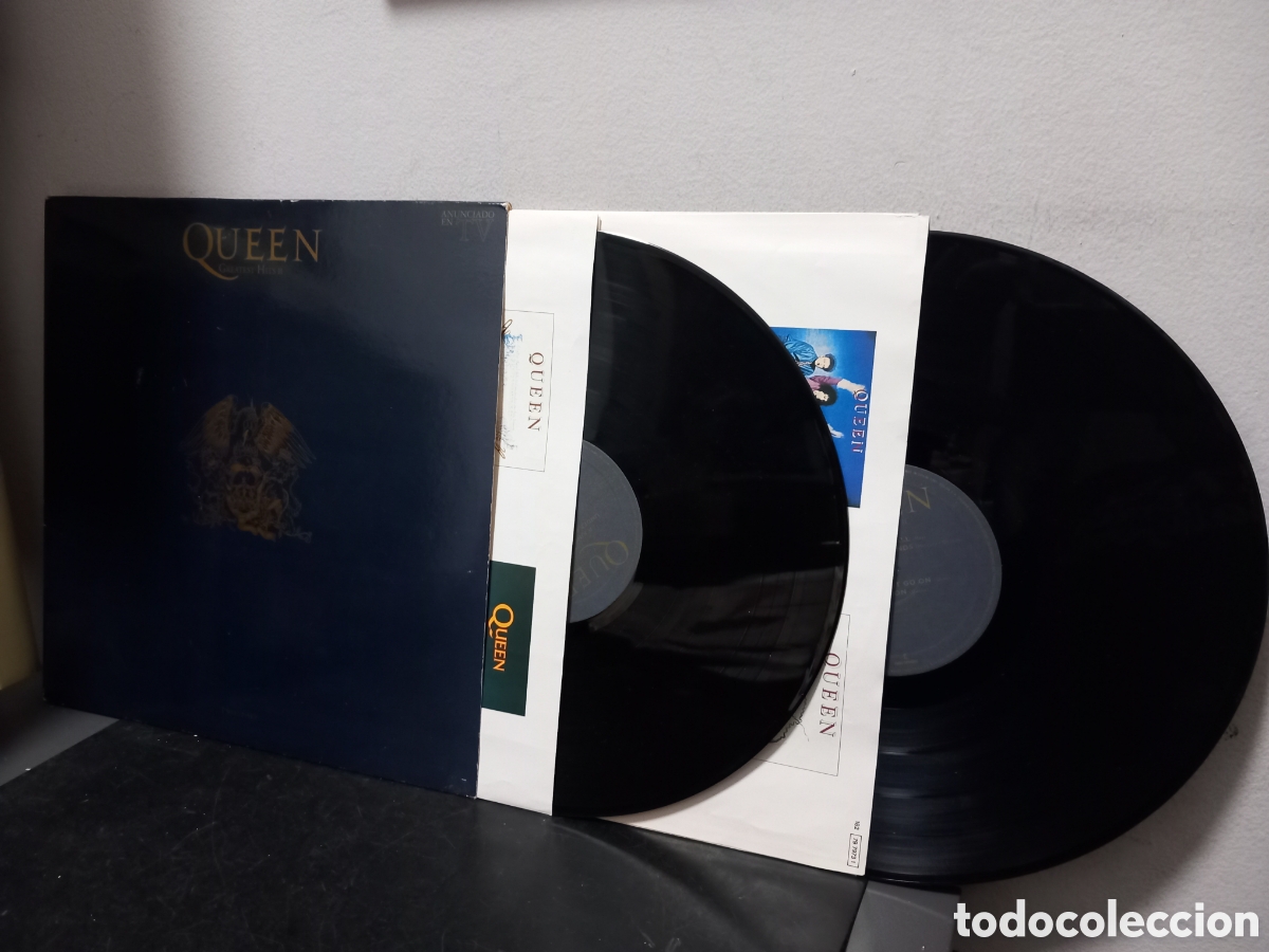 Discos de vinilo: ANTIGUO LP QUEEN GREATEST HITS II ORIGINAL