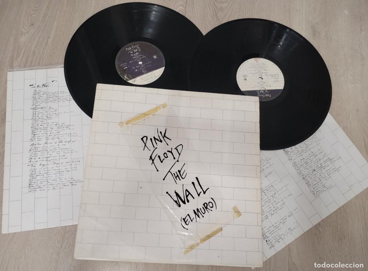 Discos de vinilo: PINK FLOYD - THE WALL .. 2LP&acute;S .. 1&ordf; EDICION ESPA&Ntilde;OLA DE 1979 CON ENCARTES - GATEFOLD .