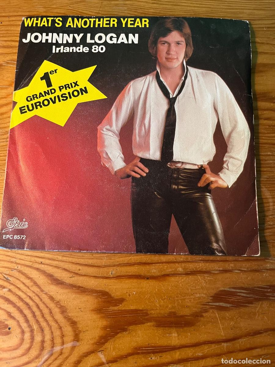 Discos de vinilo: WHAT&rsquo;S ANOTHER YEAR JOHNNY LOGAN IRLANDE 80