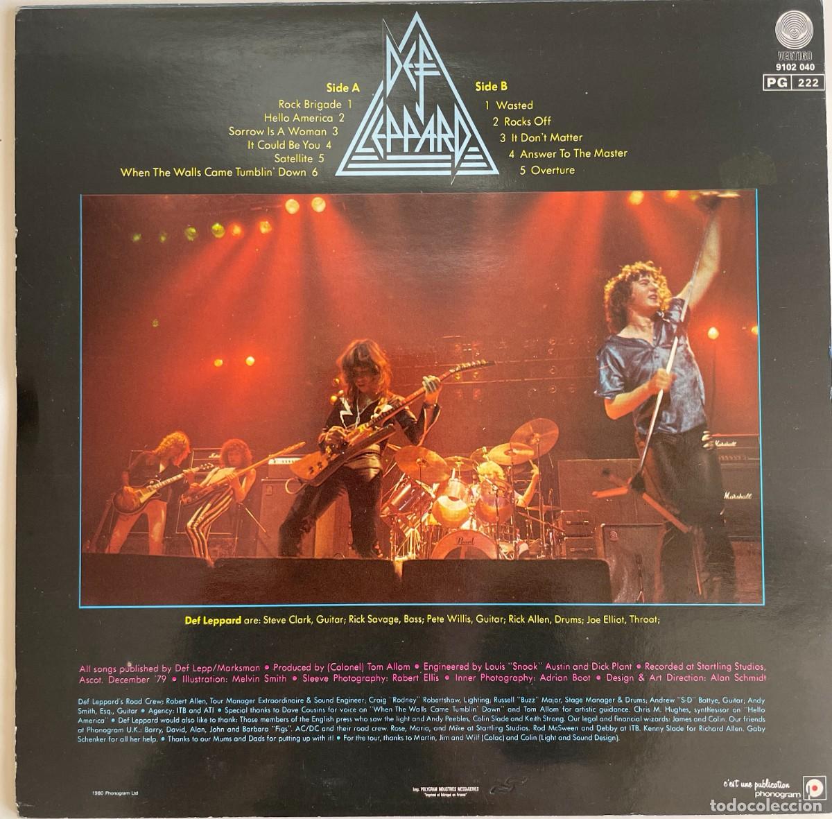Discos de vinilo: Def Leppard &ndash; On Through The Night - Foto 2