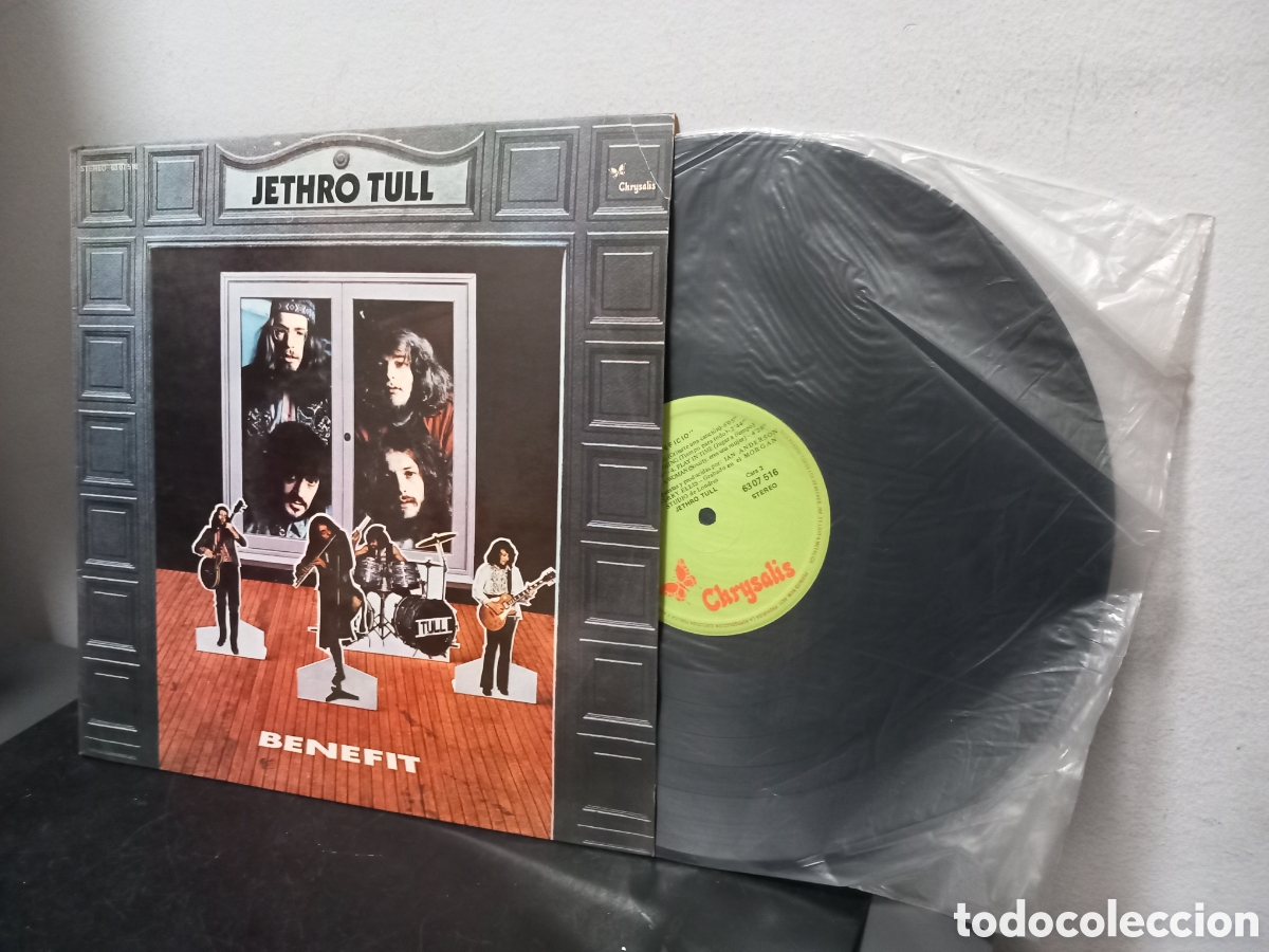 Discos de vinilo: ANTIGUO LP JETHRO TULL BENEFIT ORIGINAL A&Ntilde;O 1974