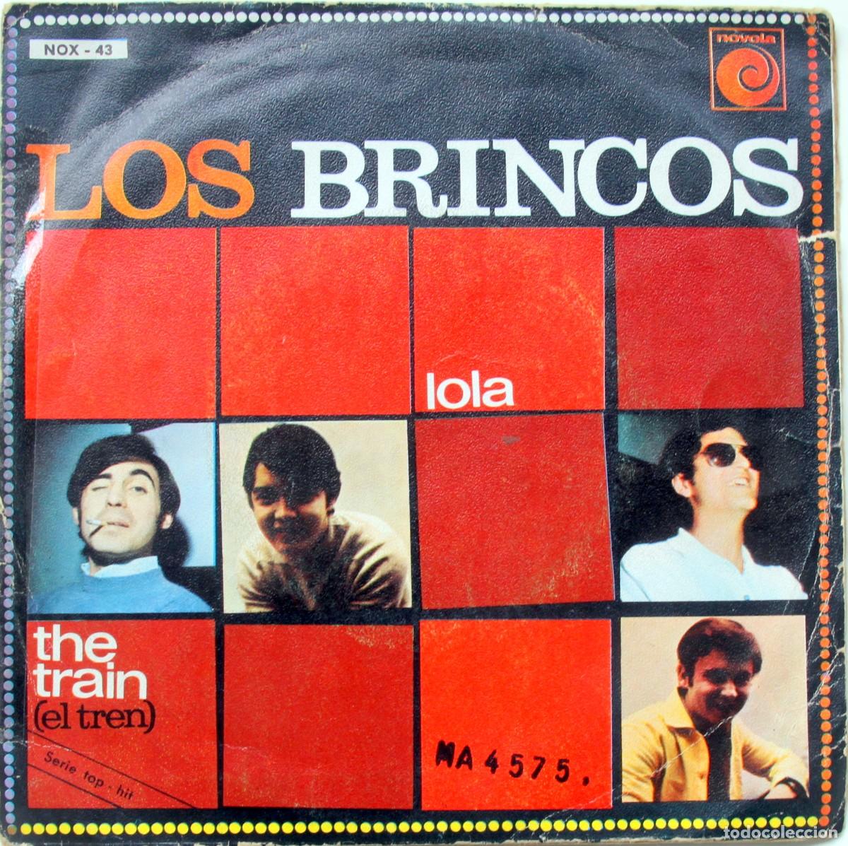 Discos de vinilo: LOS BRINCOS: LOLA / THE TRAIN - NOVOLA 1967