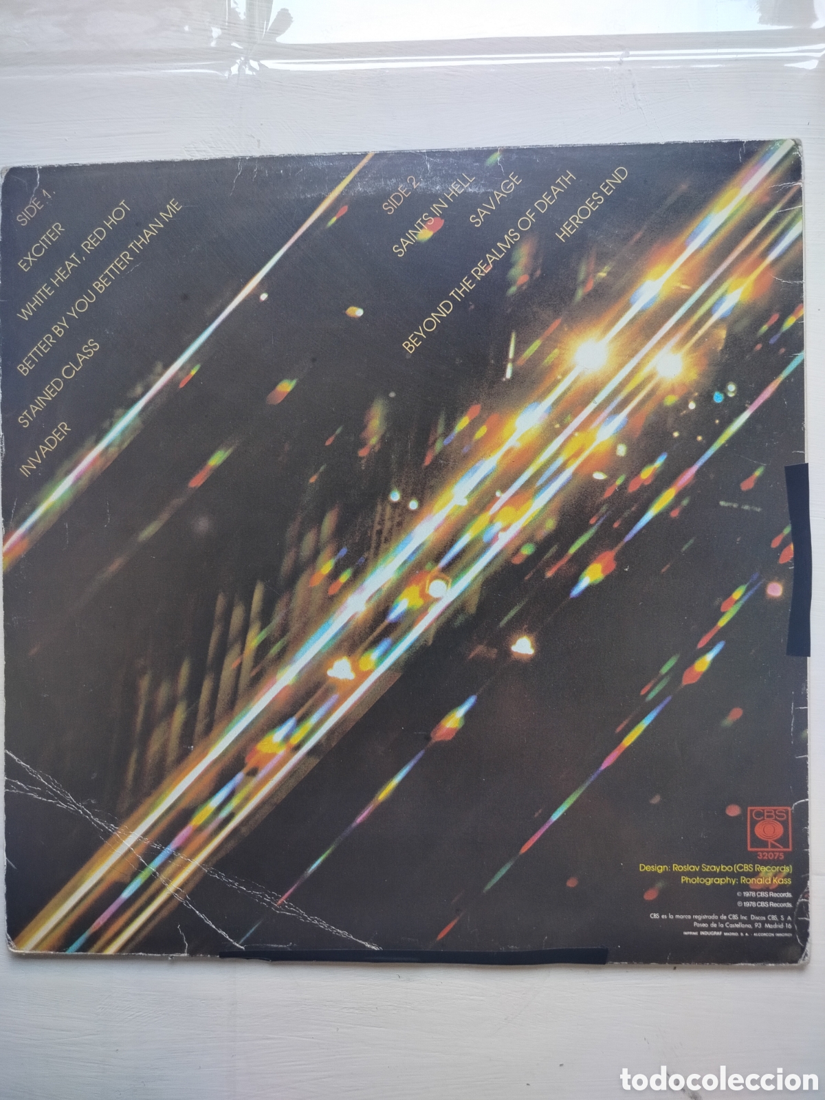 Discos de vinilo: Judas Priest LP Stained Class - Foto 2