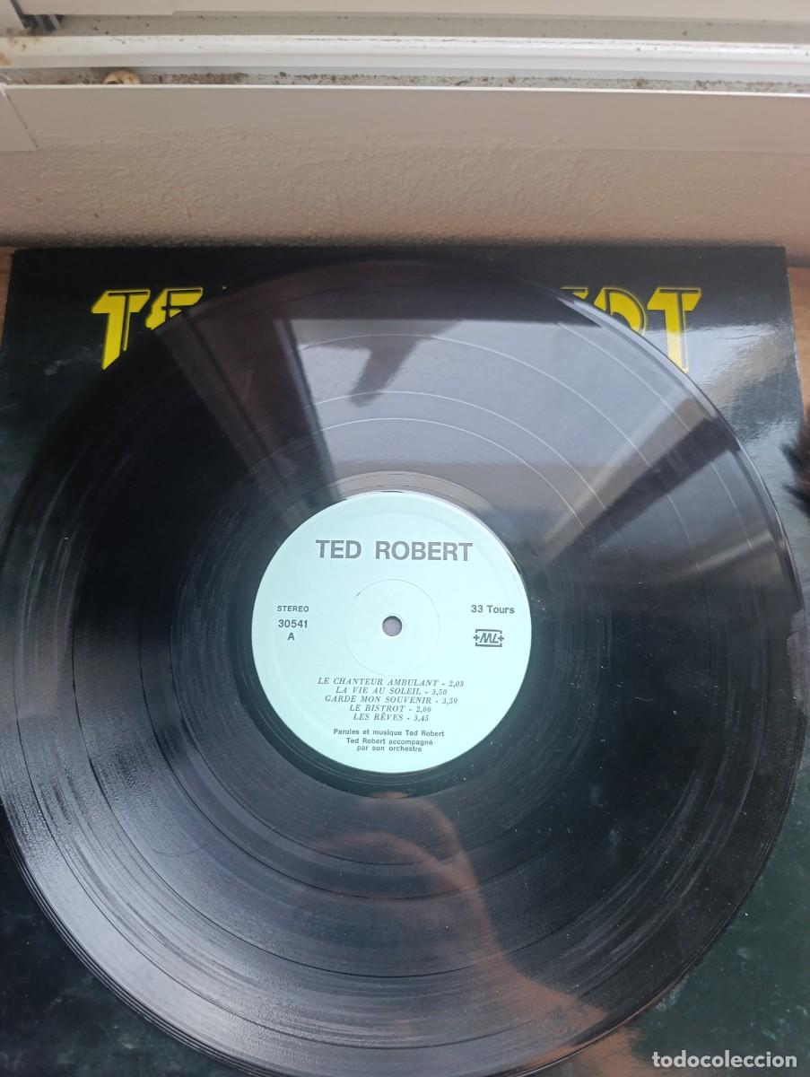 Discos de vinilo: LP Ted Robert &ndash; Ted Robert Firmado - Foto 4