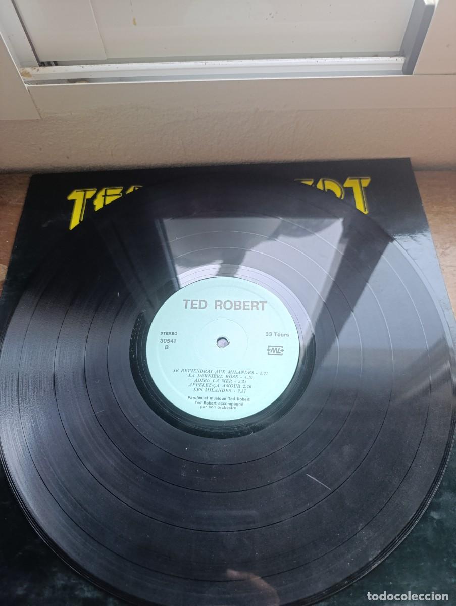 Discos de vinilo: LP Ted Robert &ndash; Ted Robert Firmado - Foto 6
