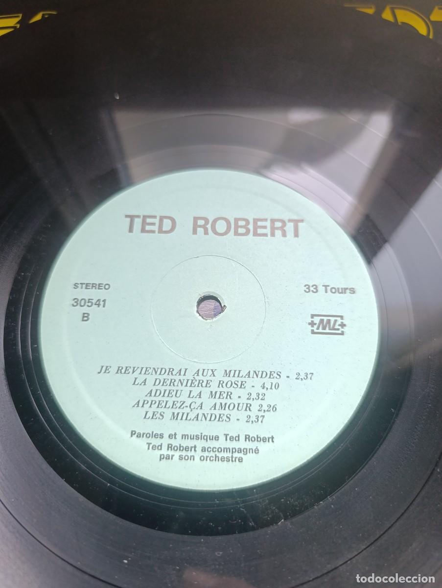Discos de vinilo: LP Ted Robert &ndash; Ted Robert Firmado - Foto 7
