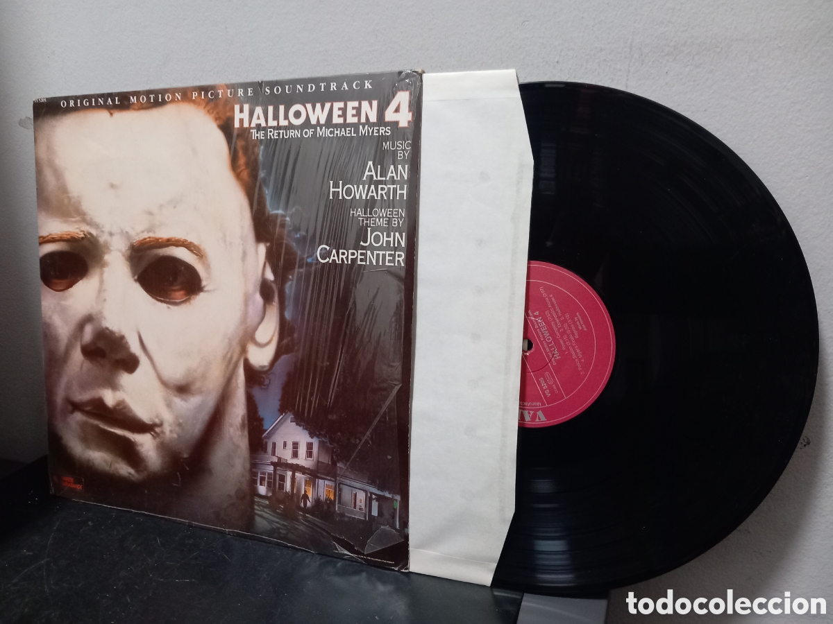 Discos de vinilo: ANTIGUO LP HALLOWEEN 4 BSO ORIGINAL