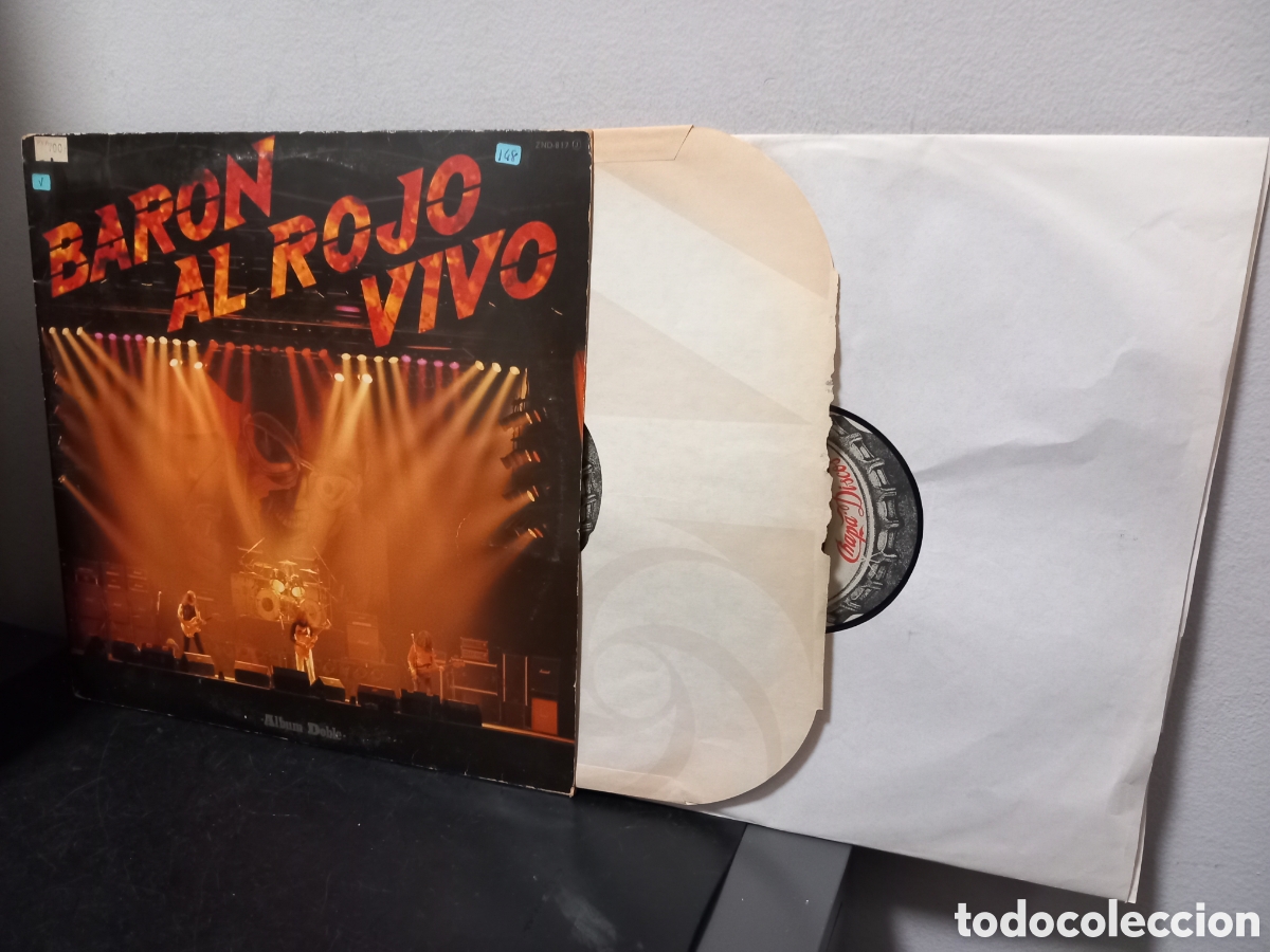 Discos de vinilo: ANTIGUO LP BARON AL ROJO VIVO ORIGINAL