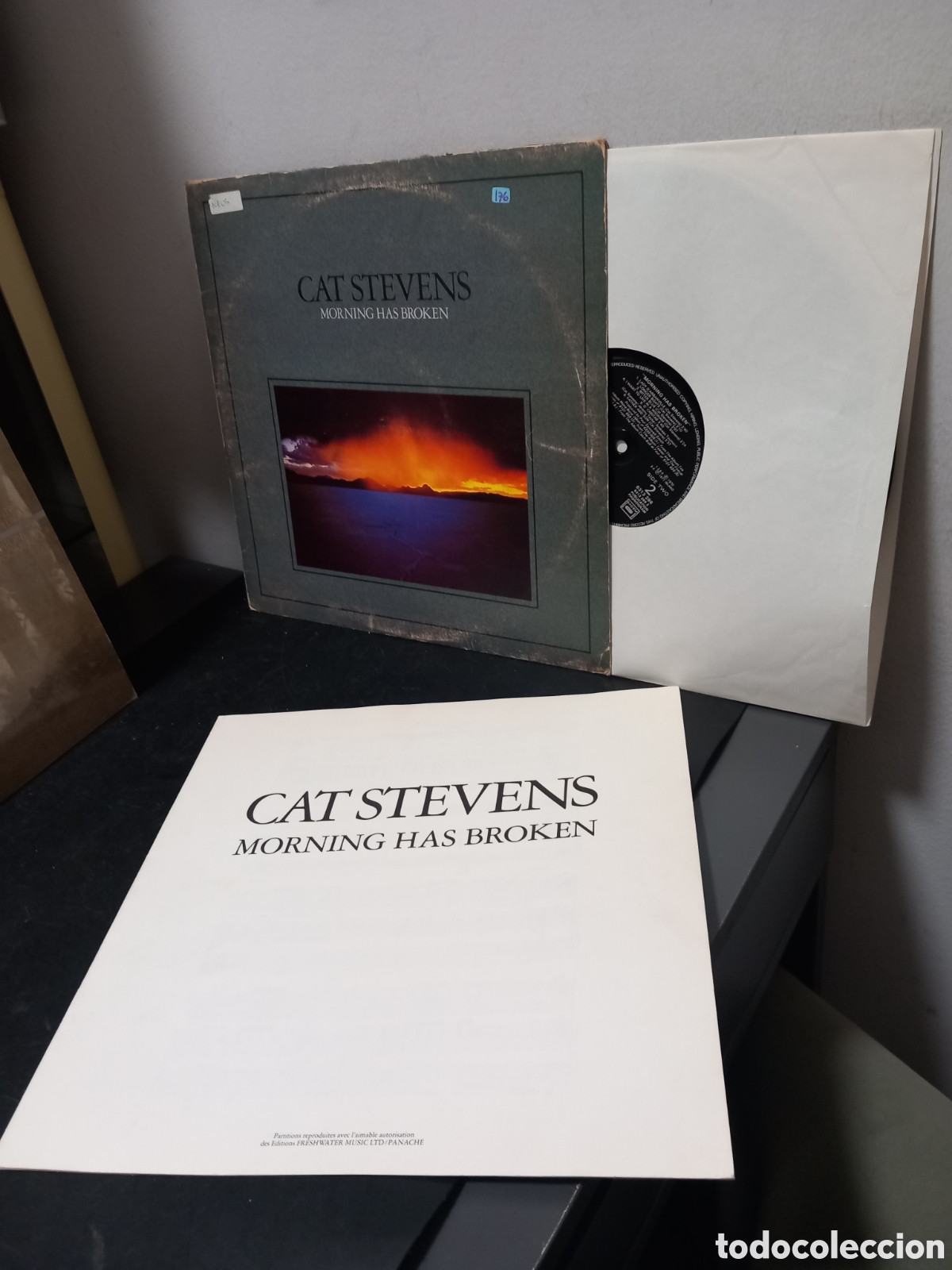 Discos de vinilo: ANTIGUO LP CAT STEVENS MORNING HAS BROKEN ORIGINAL INCLUYE LIBRO