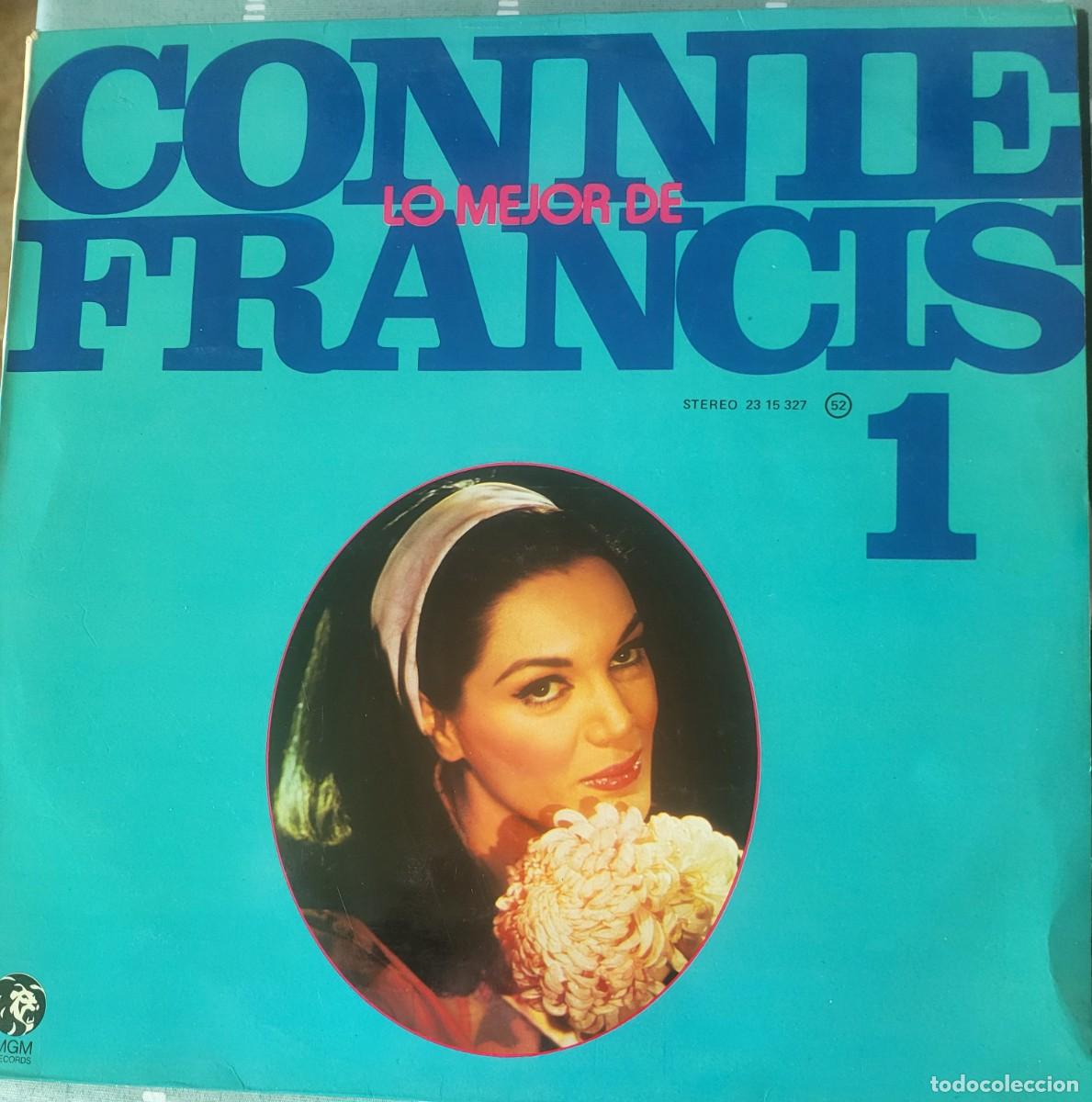 Discos de vinilo: Connie Francis canta en Espa&ntilde;ol Lp sello Decca editado Espa&ntilde;a a&ntilde;o 1977...
