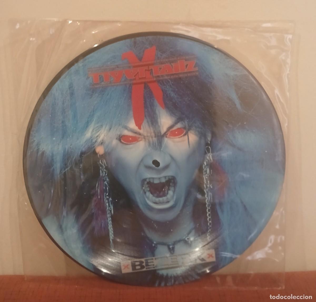 Discos de vinilo: VINILO BEZERK - LP PICTURE COMO NUEVO DE TIGERTAILZ