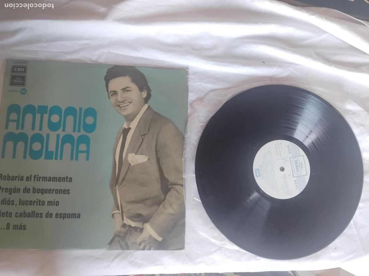 Discos de vinilo: ANTONIO MOLINA. ESTUDIANTINA CATALANA + 11. LP EMI ODEON 1972.