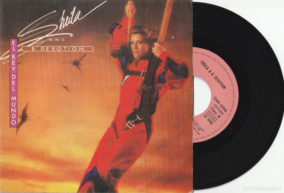 Discos de vinilo: SHEILA AND B. DEVOTION - EL REY DEL MUNDO (SINGLE CARRERE 1980 ESPA&Ntilde;A)
