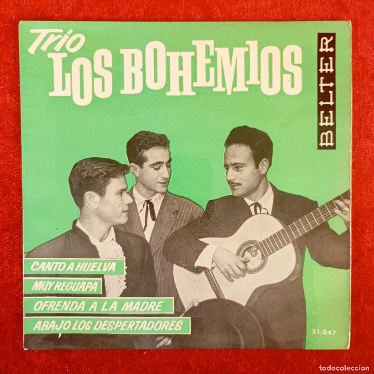 Discos de vinilo: TRIO LOS BOHEMIOS - CANTO A HUELVA - MUY REGUAPA - 51.047 - SINGLE - DISCO VINILO / 4225