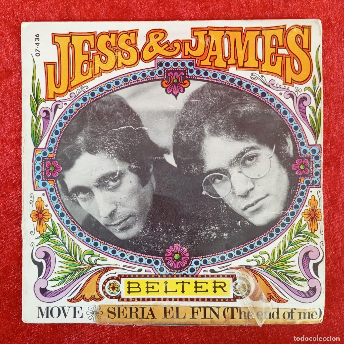 Discos de vinilo: JESS & JAMES - MOVE - SERIA EL FIN - 07.436 - SINGLE - DISCO VINILO / 4227