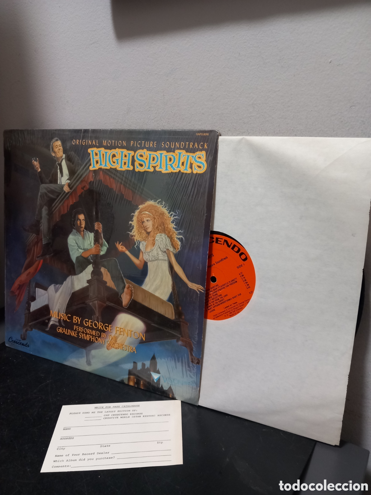 Discos de vinilo: ANTIGUO LP HIGH SPIRITS ORIGINAL