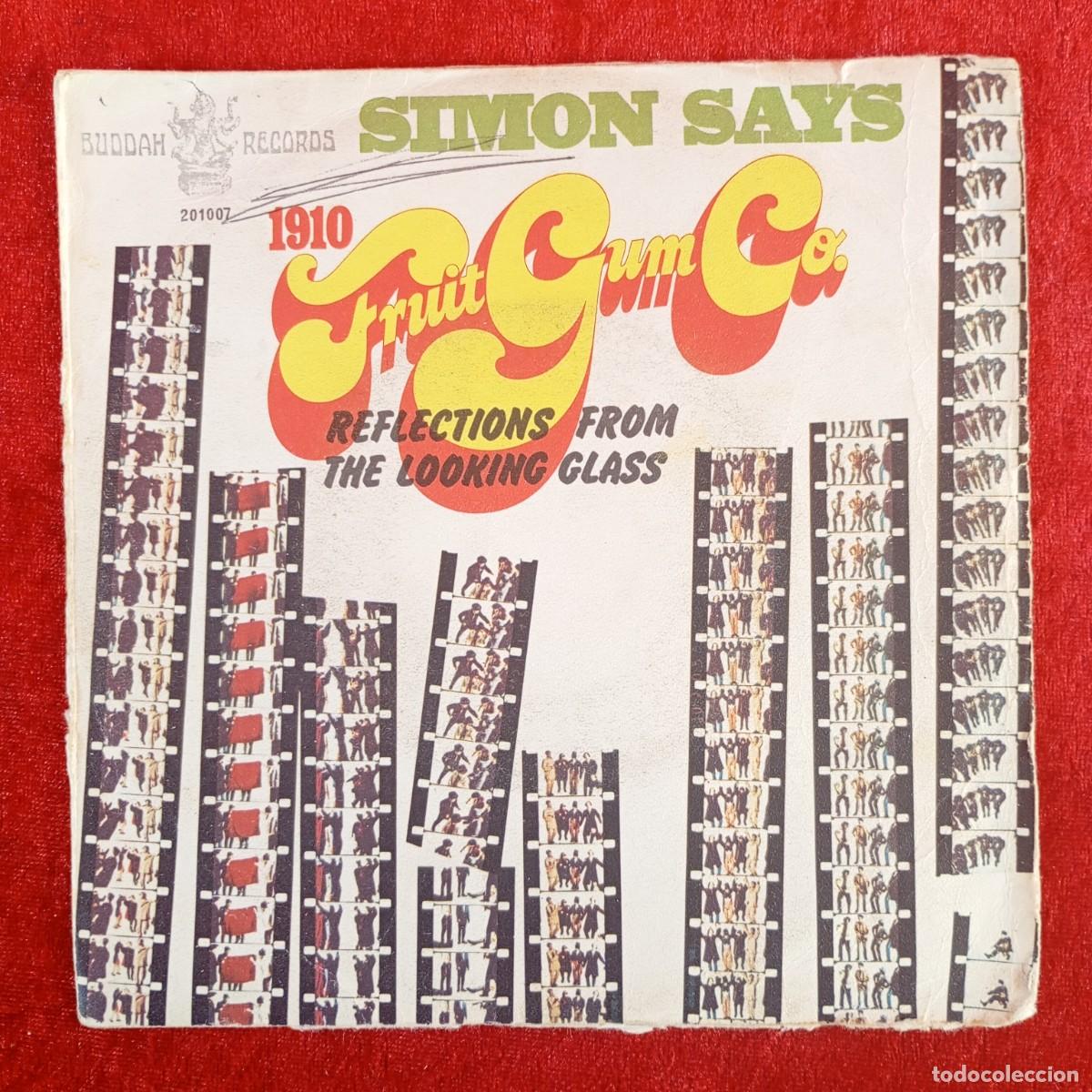 Discos de vinilo: SIMON SAYS - FRUIT GUM CO - REFLECTIONS FROM THE LOOKING GLASS - 1910 - SINGLE - DISCO VINILO / 4235
