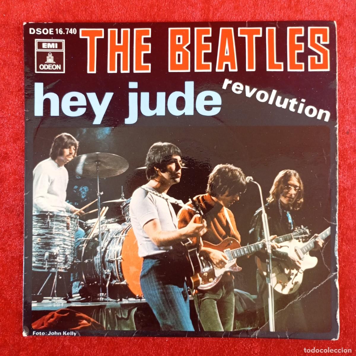 Discos de vinilo: THE BEATLES - HEY JUDE - REVOLUTION - DSOE 16.740 - JOHN KELLY - SINGLE - DISCO VINILO / 4236