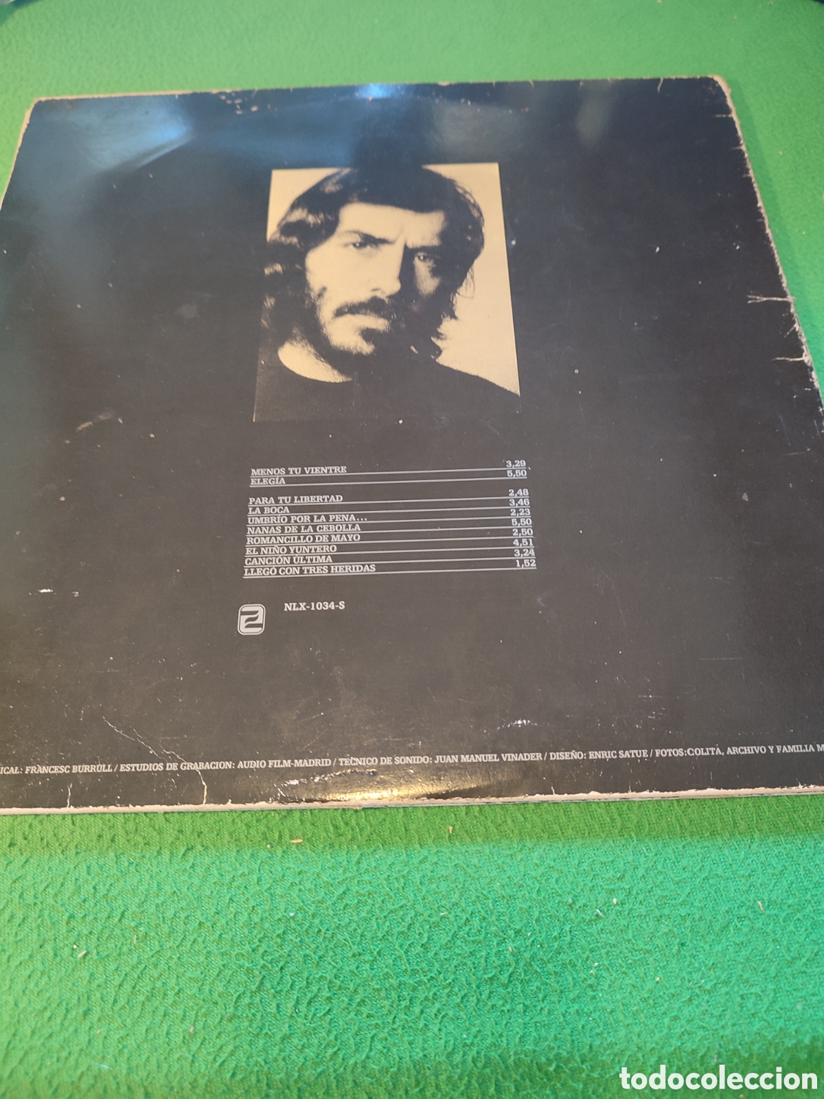 Discos de vinilo: Joan Manuel Serrat - Miguel Hernandez - Foto 4