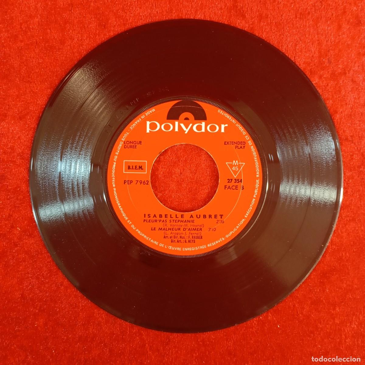 Discos de vinilo: LA SOURCE - ISABELLE AUBRET - 27.354 - SINGLE - DISCO VINILO / 4247 - Foto 5