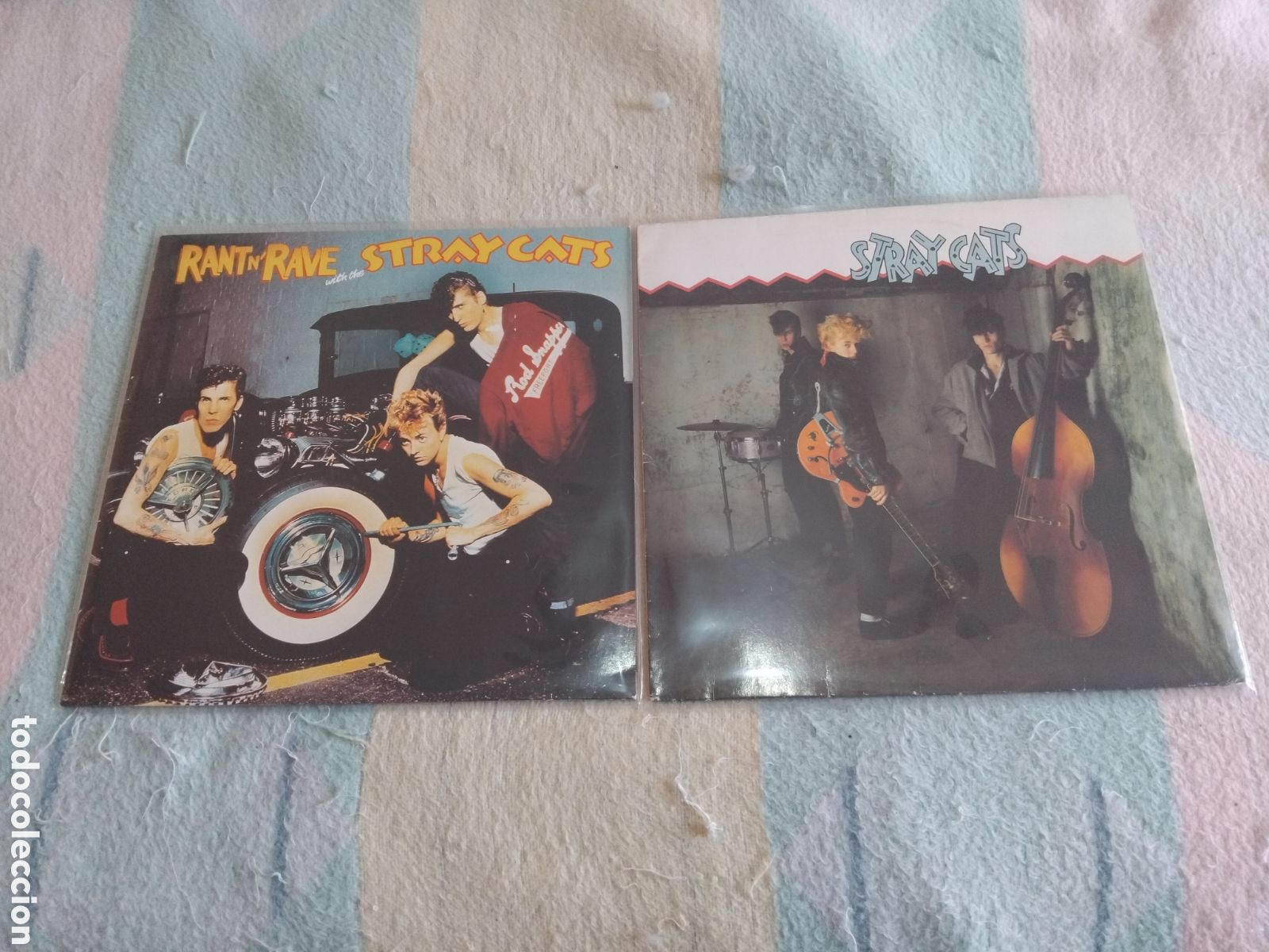 Discos de vinilo: LOTE (STRAY CATS) VINILO