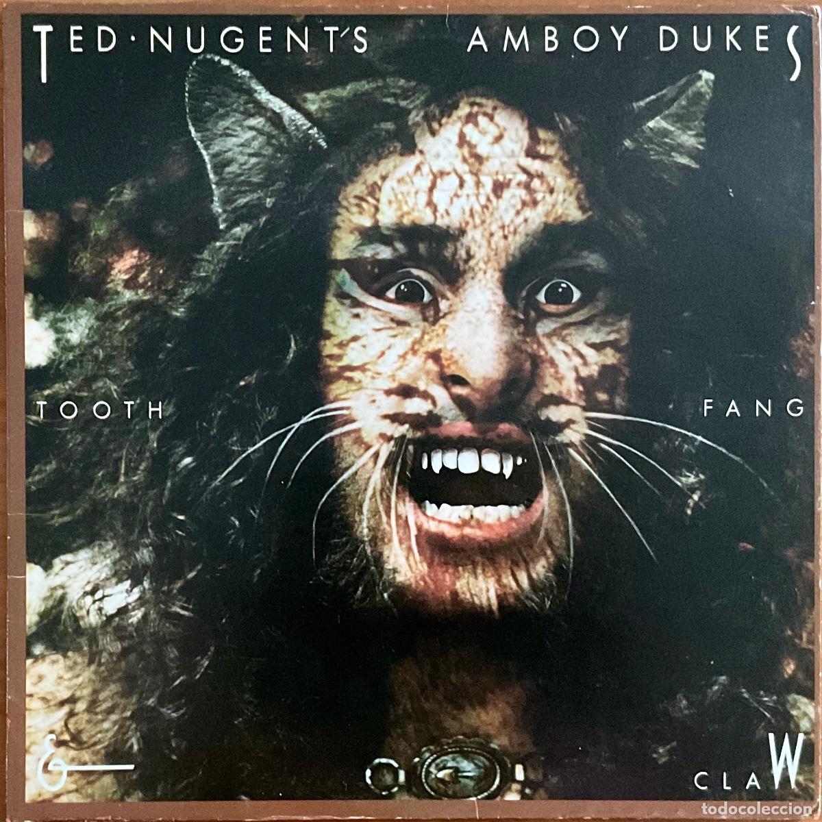 Discos de vinilo: TED NUGENT&rsquo;S AMBOY DUKES - TOOTH, FANG & CLAW