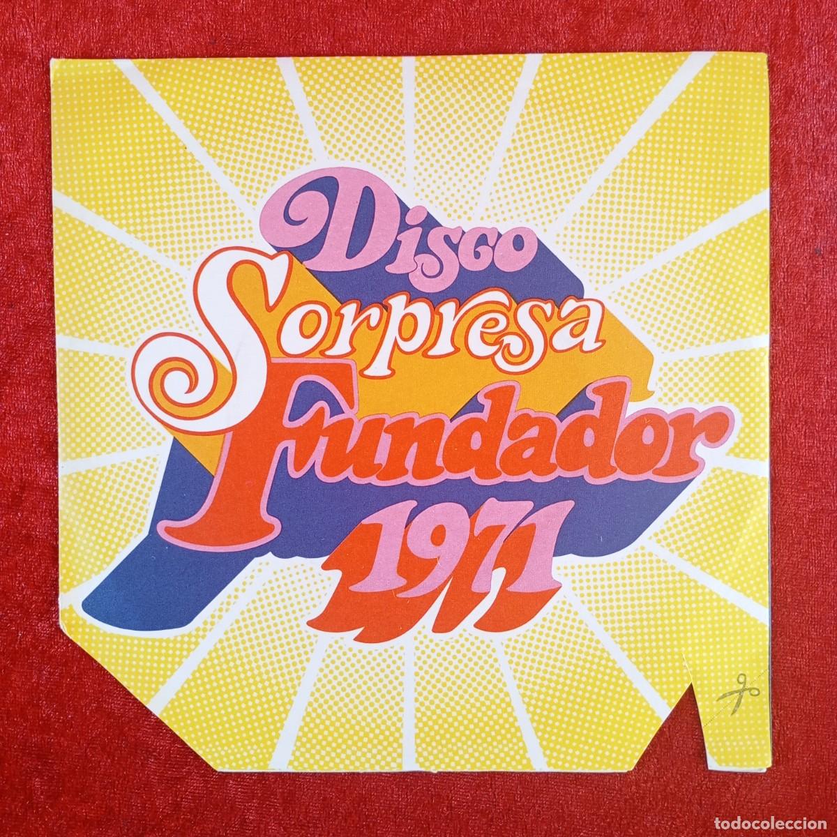 Discos de vinilo: DISCO SORPRESA - FUNDADOR - VER FOTOS DE LAS CANCIONES QUE INCLUYE - SINGLE - DISCO VINILO / 4260