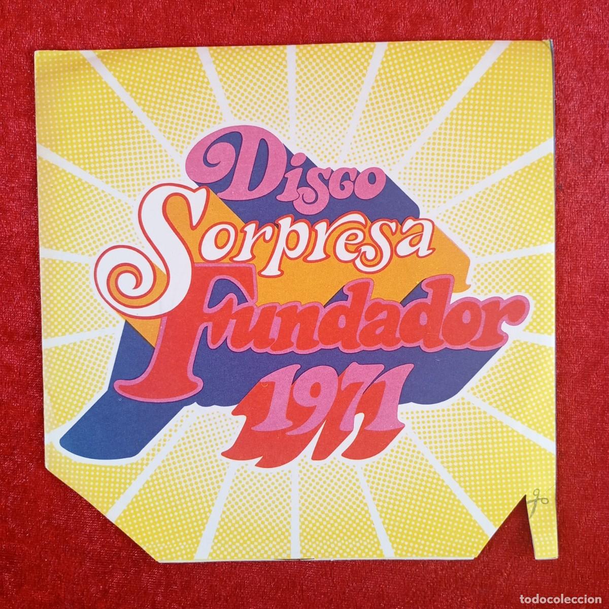 Discos de vinilo: DISCO SORPRESA - FUNDADOR - VER FOTOS DE LAS CANCIONES QUE INCLUYE - SINGLE - DISCO VINILO / 4264