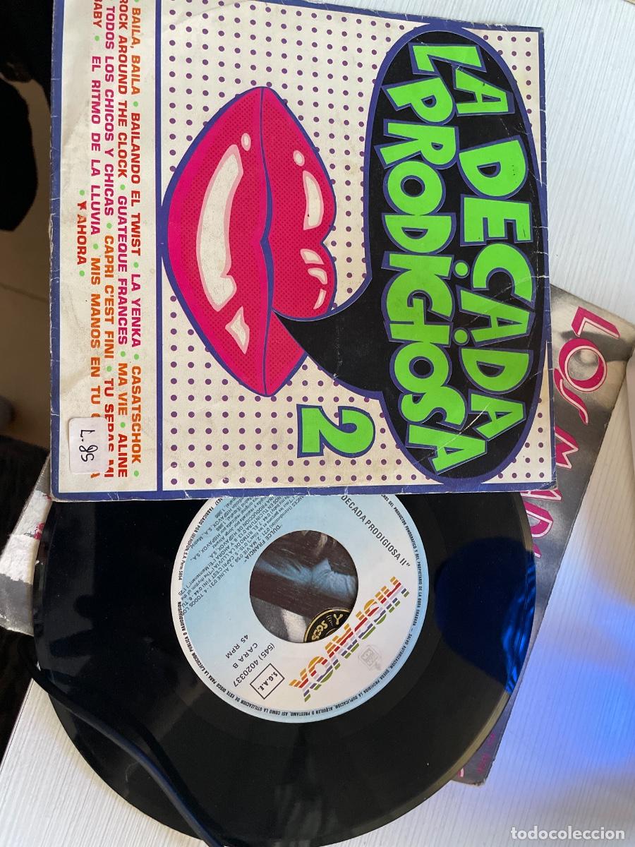 Discos de vinilo: La d&eacute;cada prodigiosa 2 single - Foto 1