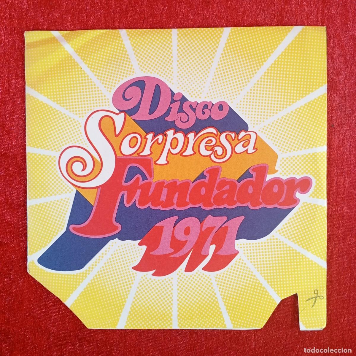 Discos de vinilo: DISCO SORPRESA - FUNDADOR - VER FOTOS DE LAS CANCIONES QUE INCLUYE - SINGLE - DISCO VINILO / 4265