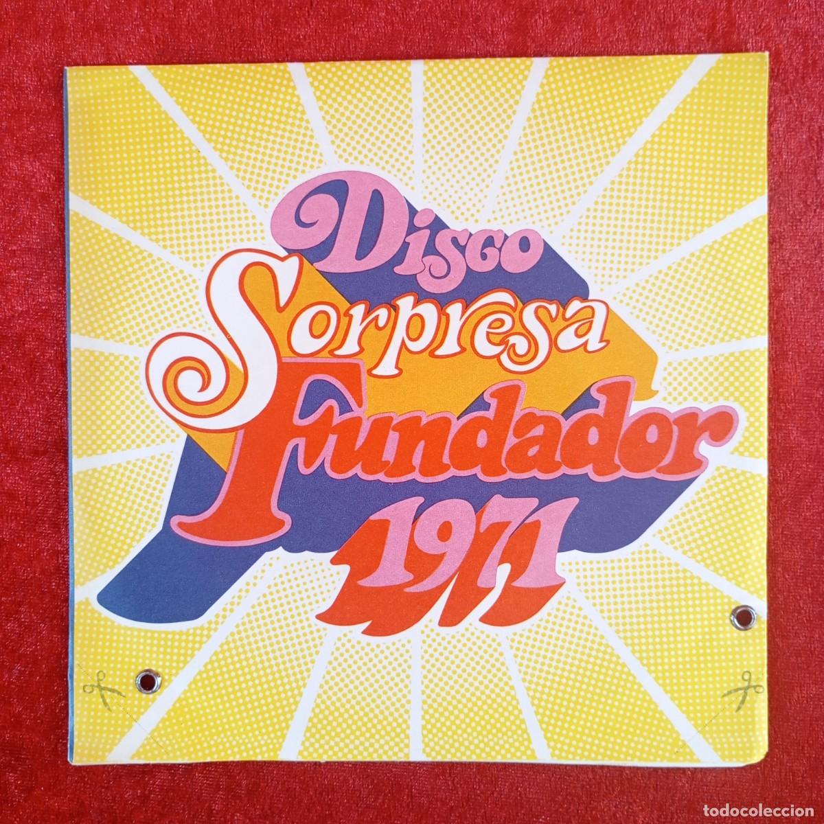 Discos de vinilo: DISCO SORPRESA - FUNDADOR - VER FOTOS DE LAS CANCIONES QUE INCLUYE - SINGLE - DISCO VINILO / 4266