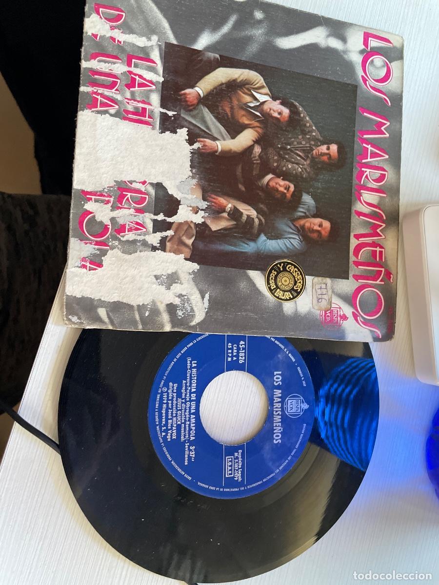Discos de vinilo: Los marisme&ntilde;os la historia de una amapola single