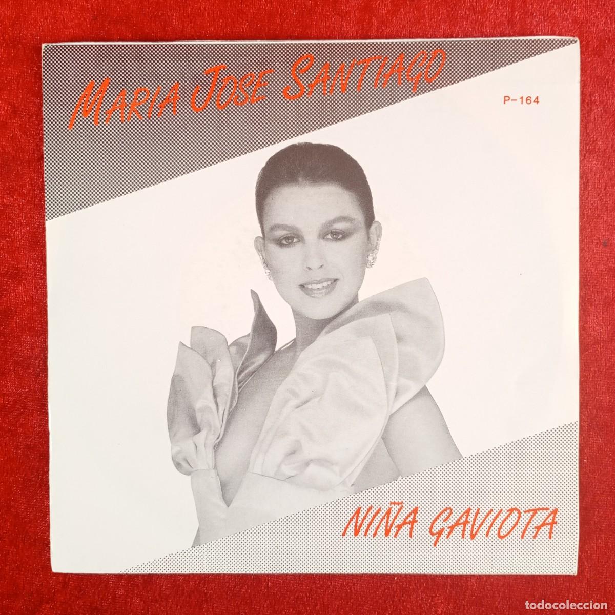 Discos de vinilo: MARIA JOSE SANTIAGO - NI&Ntilde;A GAVIOTA - P-164 - SINGLE - DISCO VINILO / 4270