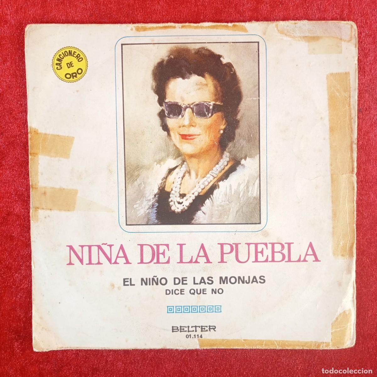 Discos de vinilo: NI&Ntilde;A DE LA PUEBLA - EL NI&Ntilde;O DE LAS MONJAS - 01.114 - SINGLE - DISCO VINILO / 4275