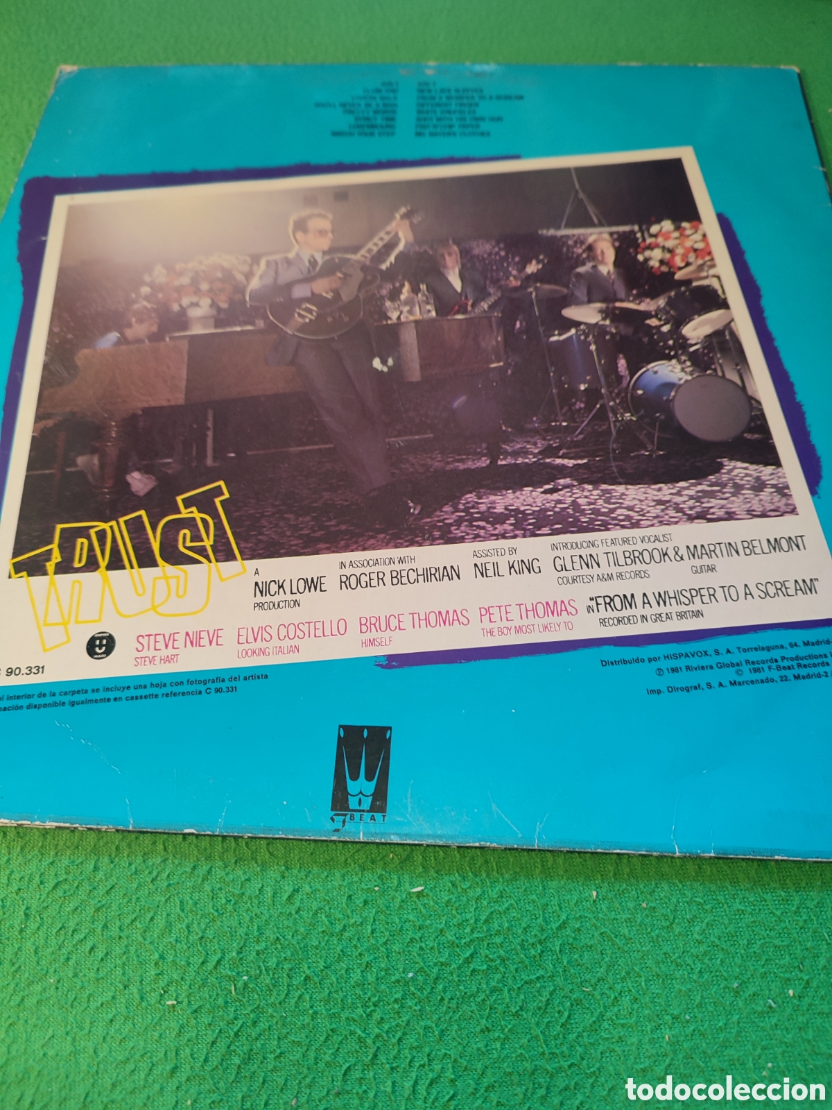Discos de vinilo: Elvis Costello - B S.O Trust 1981 - Foto 2